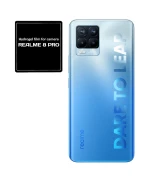 Противоударная гидрогелевая пленка Hydrogel Film для Realme 8 Pro на камеру 3 шт, Transparent