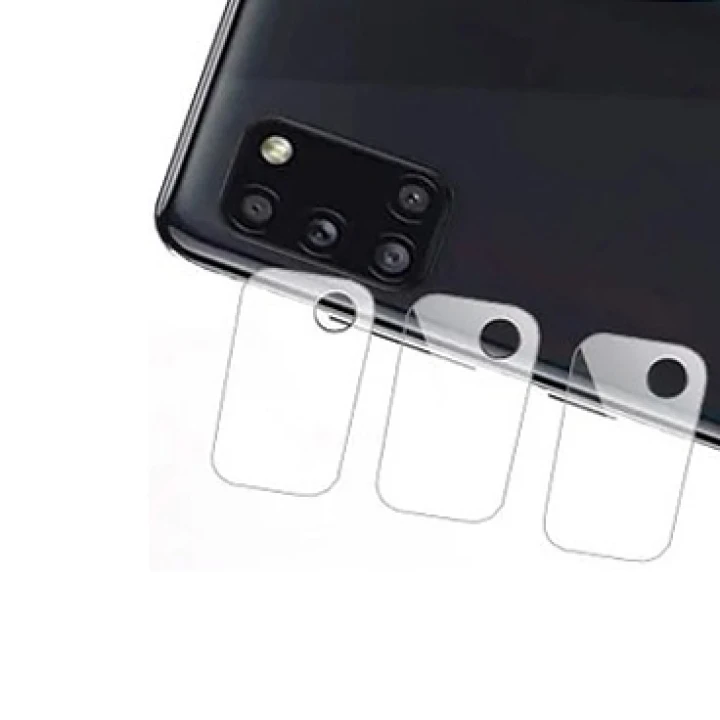 Протиударна гідрогелева плівка Hydrogel Film для Samsung Galaxy A31 на камеру 3шт, Transparent