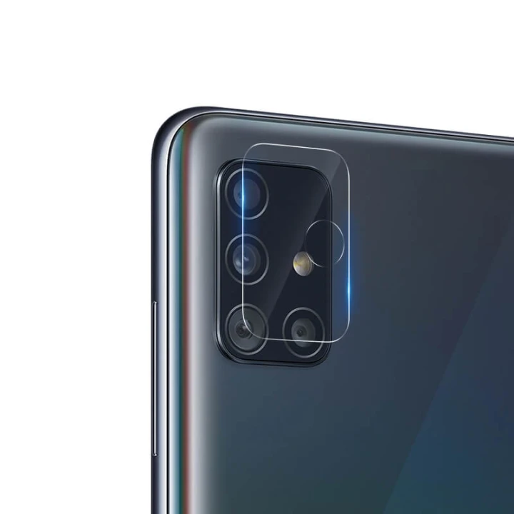Протиударна гідрогелева плівка Hydrogel Film для Samsung Galaxy A51 на камеру 3шт, Transparent
