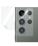 Противоударная гидрогелевая пленка Hydrogel Film для Samsung Galaxy S23 Ultra на камеру 3 шт, Transparent