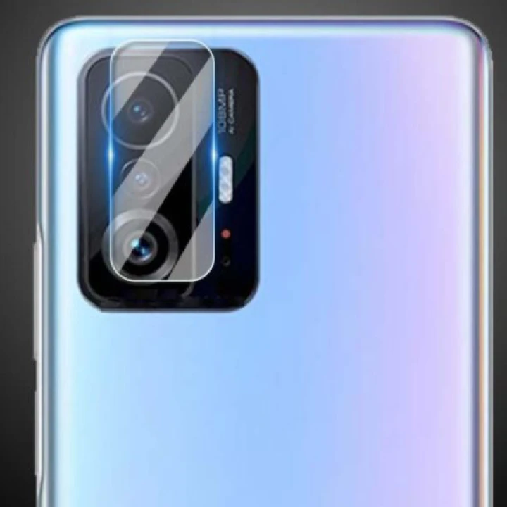 Противоударная гидрогелевая пленка Hydrogel Film для Xiaomi 11T на камеру 3 шт, Transparent