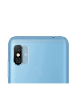 Противоударная гидрогелевая пленка Hydrogel Film для Xiaomi Redmi Note 6 Pro на камеру 3 шт, Transparent