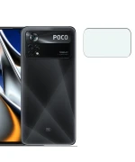 Противоударная гидрогелевая пленка Hydrogel Film для Xiaomi Poco X4 Pro 5G на камеру 2 шт, Transparent
