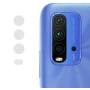 Противоударная гидрогелевая пленка Hydrogel Film для Xiaomi Redmi 9T на камеру 3 шт, Transparent
