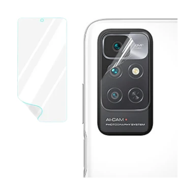 Протиударна гідрогелева плівка Hydrogel Film для Xiaomi Redmi Note 11 4G на камеру 3 шт, Transparent