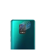 Противоударная гидрогелевая пленка Hydrogel Film для Xiaomi Redmi Note 9S на камеру 3 шт, Transparent