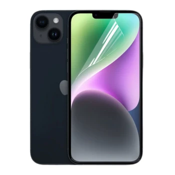 Противоударная гидрогелевая пленка Hydrogel Film для Apple iPhone 15 Plus, Transparent