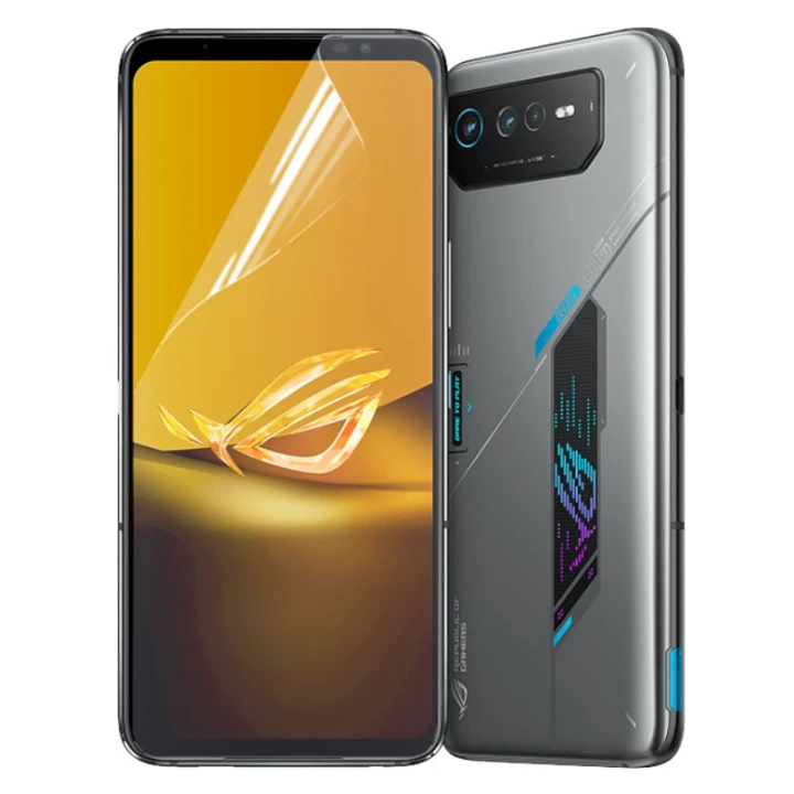 Протиударна гідрогелева плівка Hydrogel Film для Asus ROG Phone 6D, Transparent