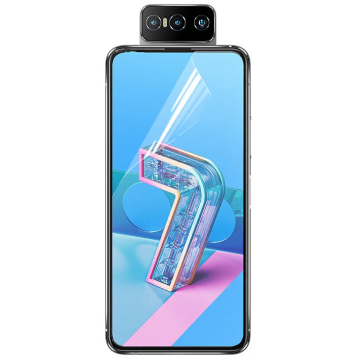 Протиударна гідрогелева плівка Hydrogel Film для Asus zenfone 7 pro, Transparent