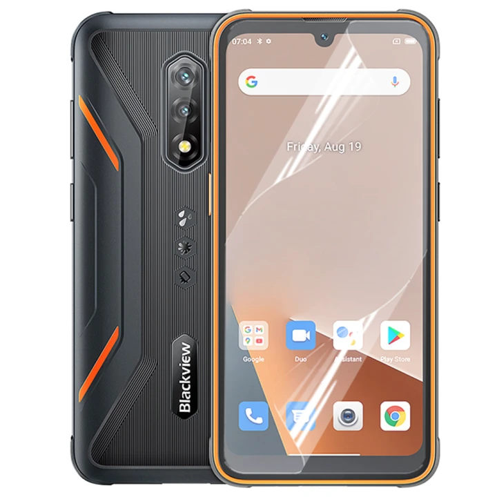 Противоударная гидрогелевая пленка Hydrogel Film для Blackview BV5200 / BV5200 Pro, Transparent