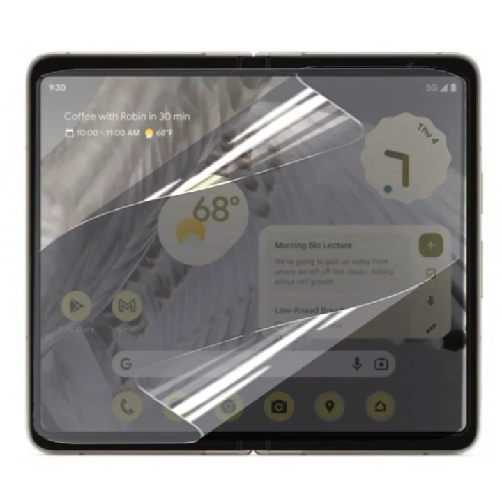 Противоударная гидрогелевая пленка Hydrogel Film для Google Pixel Fold, Transparent