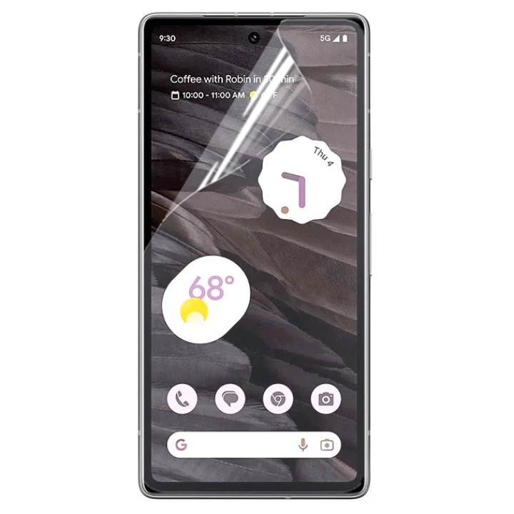 Протиударна гідрогелева плівка Hydrogel Film для Google Pixel 7A, Transparent