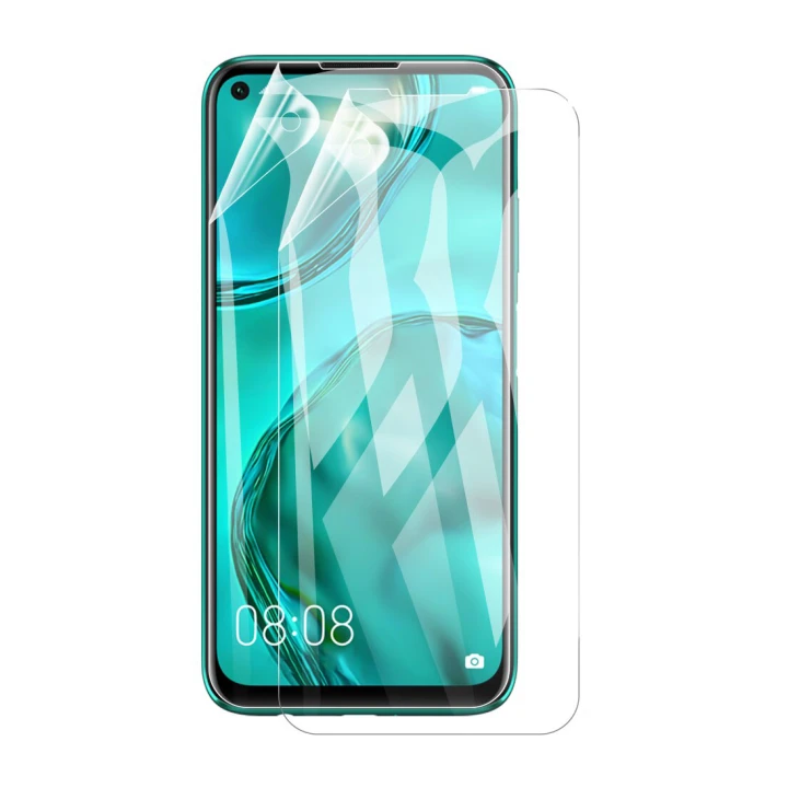Противоударная гидрогелевая пленка Hydrogel Film для Huawei P40 lite E, Transparent