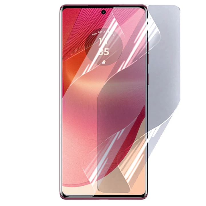 Протиударна гідрогелева плівка Hydrogel Film для Motorola Edge 50 Fusion, Transparent