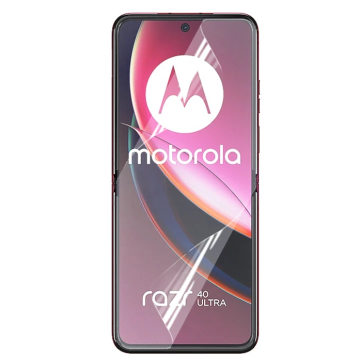Протиударна гідрогелева плівка Hydrogel Film для Motorola Razr 40 Ultra​, Transparent