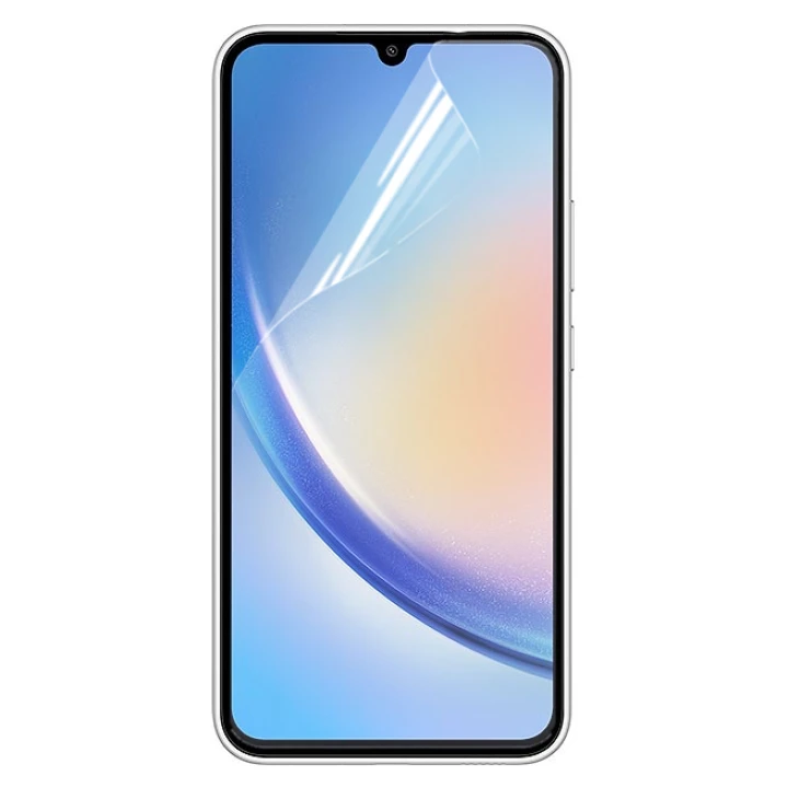 Противоударная гидрогелевая пленка Hydrogel Film для Samsung Galaxy A34, Transparent