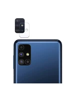 Противоударная гидрогелевая пленка Hydrogel Film для Samsung Galaxy M51 на камеру 3 шт, Transparent