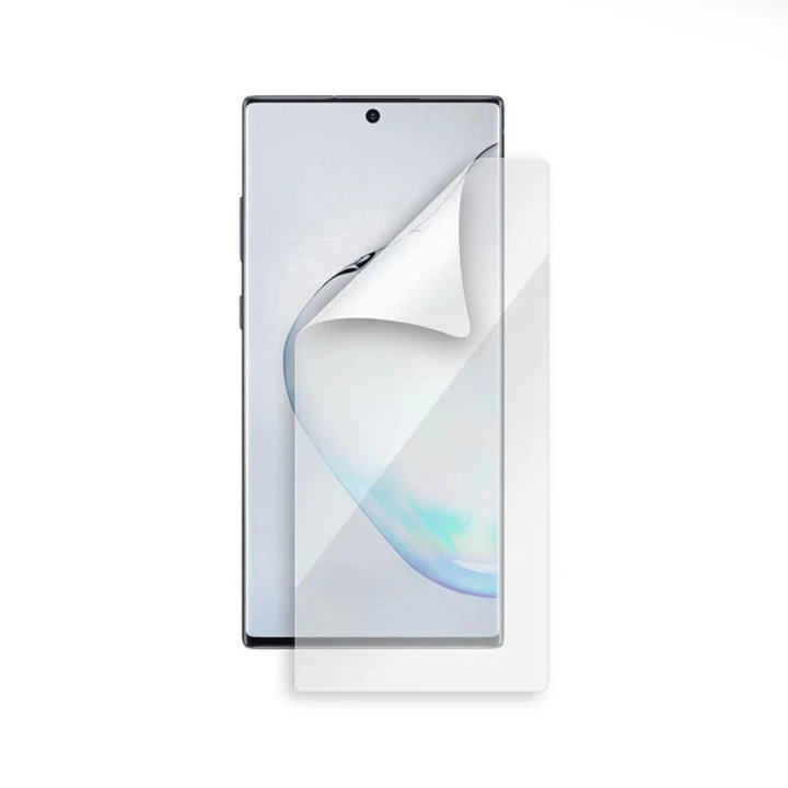 Противоударная гидрогелевая пленка Hydrogel Film для Samsung Galaxy Note 10 Plus, Transparent