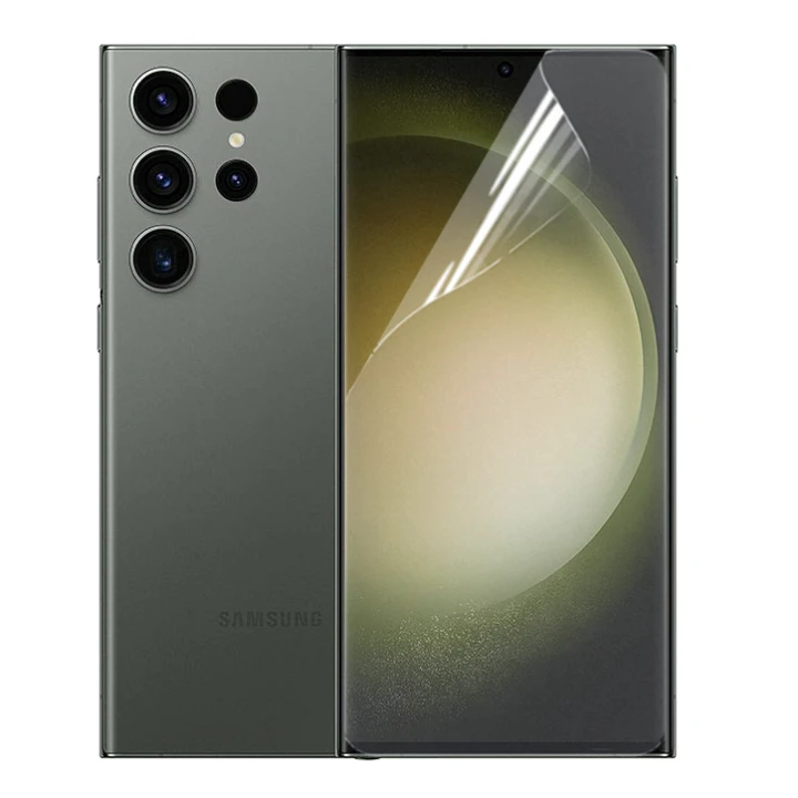 Протиударна гідрогелева плівка Hydrogel Film Samsung Galaxy S23 Ultra, Transparent
