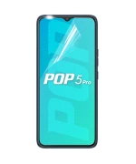 Протиударна гідрогелева плівка Hydrogel Film для Tecno pop 5 pro, Transparent