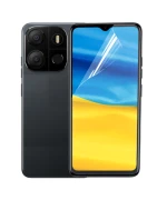 Противоударная гидрогелевая пленка Hydrogel Film для Tecno Pop 7, Transparent