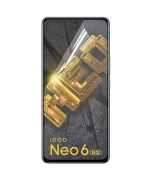 Противоударная гидрогелевая пленка Hydrogel Film для Vivo iqoo neo 6, Transparent
