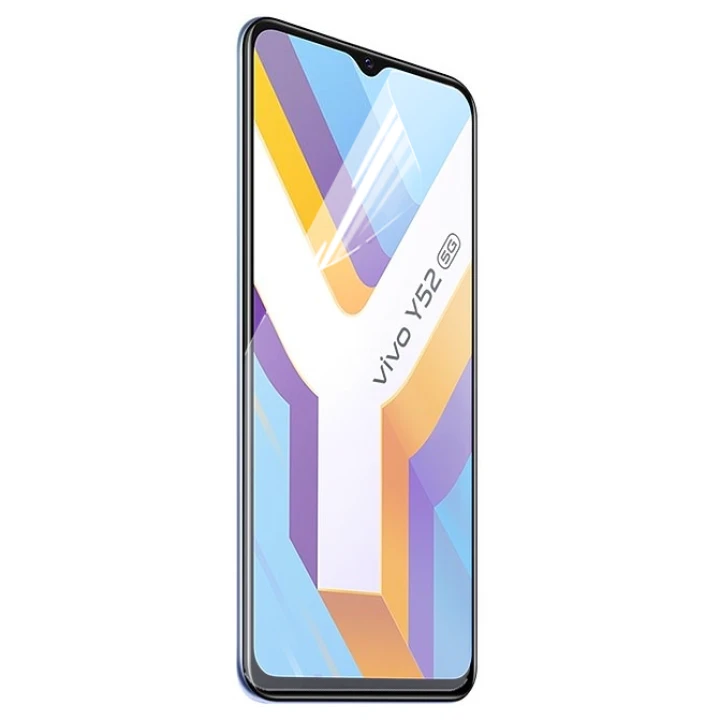 Противоударная гидрогелевая пленка Hydrogel Film для Vivo Y52 5G, Transparent