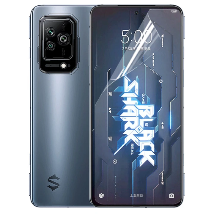 Противоударная гидрогелевая пленка Hydrogel Film для Xiaomi Black Shark 5, Transparent