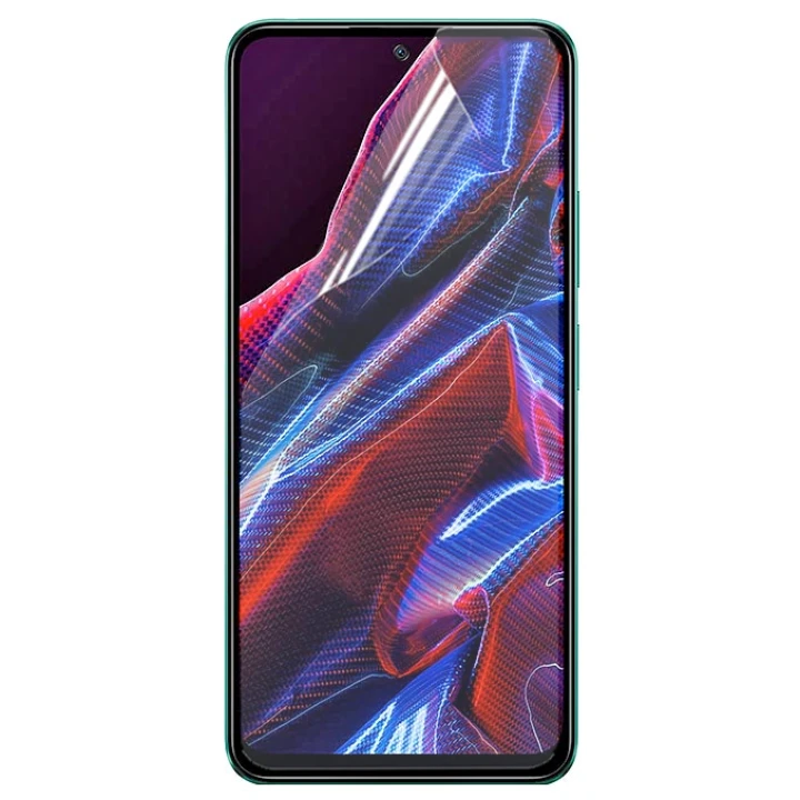 Протиударна гідрогелева плівка Hydrogel Film для Xiaomi Poco X5, Transparent