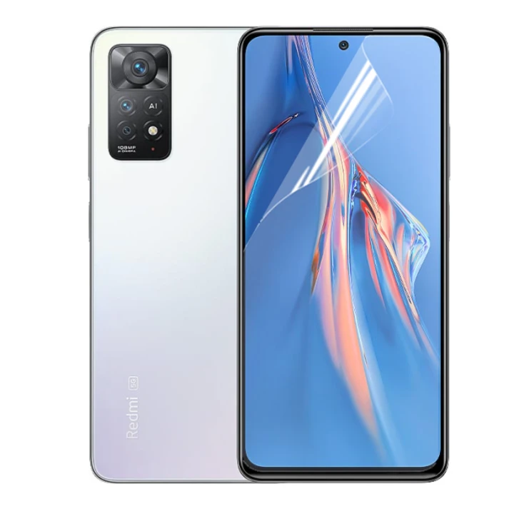 Протиударна гідрогелева плівка Hydrogel Film для Xiaomi Redmi Note 11E Pro, Transparent