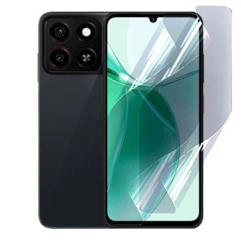 Противоударная гидрогелевая пленка Hydrogel Film для ZTE Blade A35, Transparent