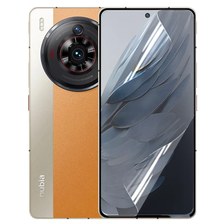 Противоударная гидрогелевая пленка Hydrogel Film для ZTE Nubia Z50s Pro, Transparent
