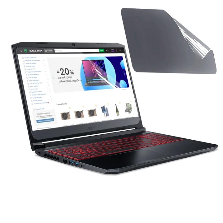 Протиударна гідрогелева плівка Hydrogel Film для Acer Nitro 5, Transparent
