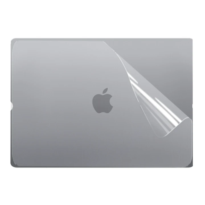 Противоударная гидрогелевая пленка Hydrogel Film для Apple MacBook Air 15.3 2023 (235.00х347.00) на заднюю панель, Transparent