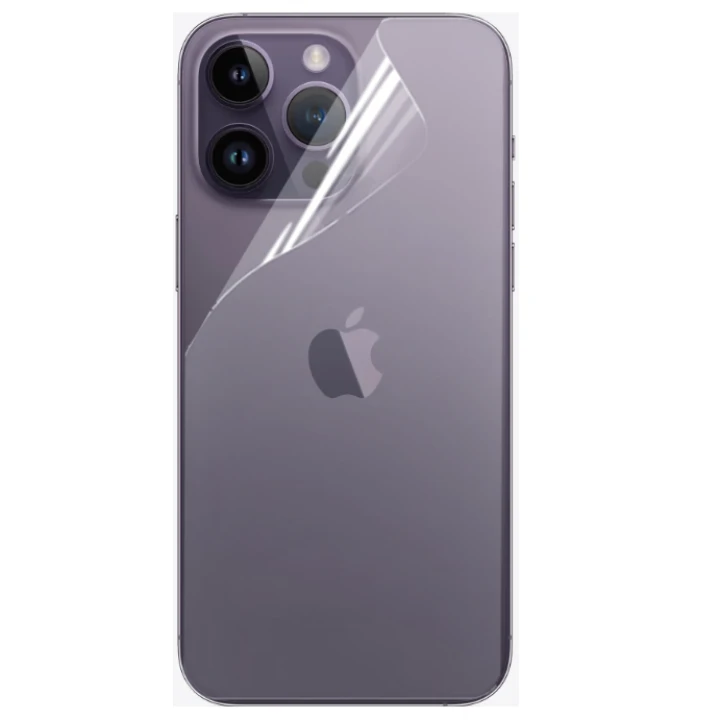 Протиударна гідрогелева плівка Hydrogel Film для Apple iPhone 14 Pro на задню панель, Transparent