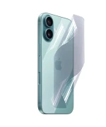 Противоударная гидрогелевая пленка Hydrogel Film для iPhone 16 Plus на заднюю панель, Transparent
