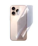 Противоударная гидрогелевая пленка Hydrogel Film для iPhone 16 Pro Max на заднюю панель, Transparent