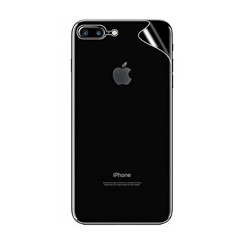 Противоударная гидрогелевая пленка Hydrogel Film для Apple iPhone 7 plus на заднюю панель, Transparent
