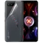 Противоударная гидрогелевая пленка Hydrogel Film для Asus ROG Phone 5s Pro на заднюю панель, Transparent