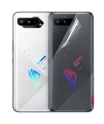 Противоударная гидрогелевая пленка Hydrogel Film для Asus ROG Phone 5s на заднюю панель, Transparent