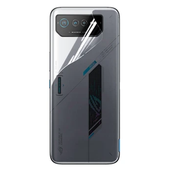 Протиударна гідрогелева плівка Hydrogel Film для Asus ROG Phone 6 на задню панель, Transparent