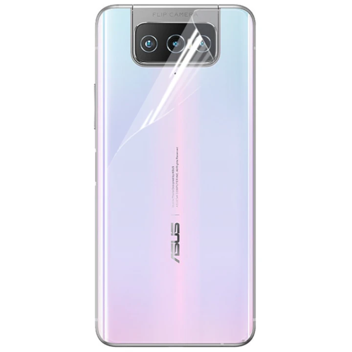Протиударна гідрогелева плівка Hydrogel Film для Asus zenfone 7 pro на задню панель, Transparent