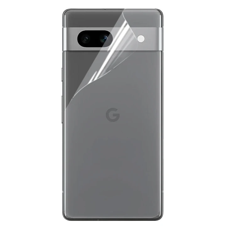 Протиударна гідрогелева плівка Hydrogel Film для Google Pixel 7A на задню панель, Transparent