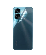Противоударная гидрогелевая пленка Hydrogel Film для Honor 90 Lite на заднюю панель, Transparent