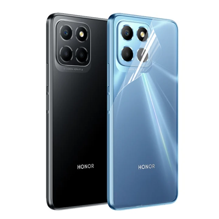 Протиударна гідрогелева плівка Hydrogel Film для Huawei Honor X8 5G на задню панель, Transparent