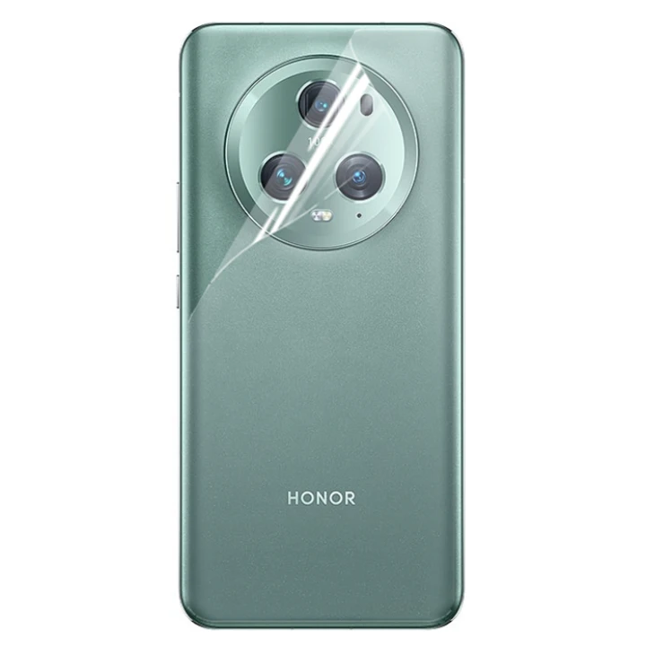 Протиударна гідрогелева плівка Hydrogel Film для Honor Magic5 Pro на задню панель, Transparent