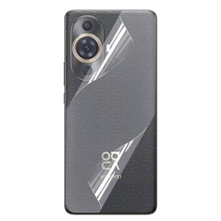 Протиударна гідрогелева плівка Hydrogel Film для Huawei Nova 11 Pro на задню панель, Transparent