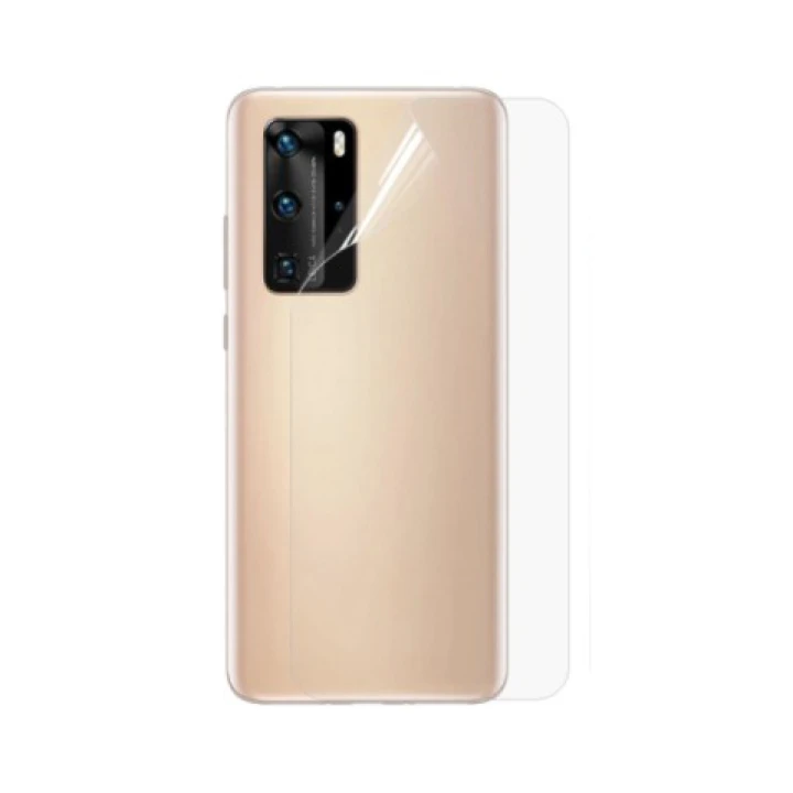 Протиударна гідрогелева плівка Hydrogel Film для Huawei P40 Pro на задню панель, Transparent