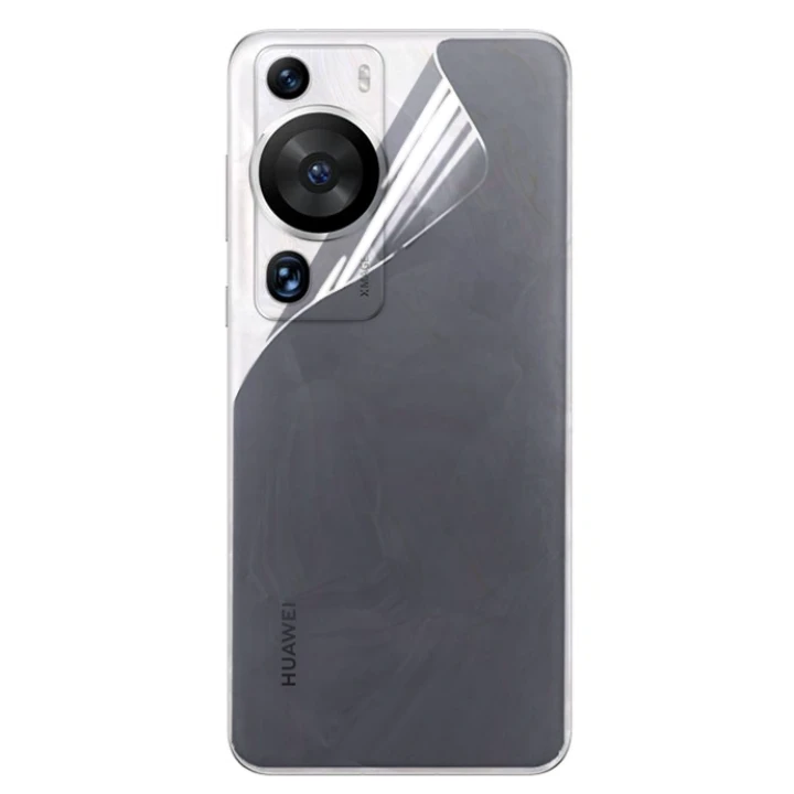 Протиударна гідрогелева плівка Hydrogel Film для Huawei P60 Pro​ на задню панель, Transparent