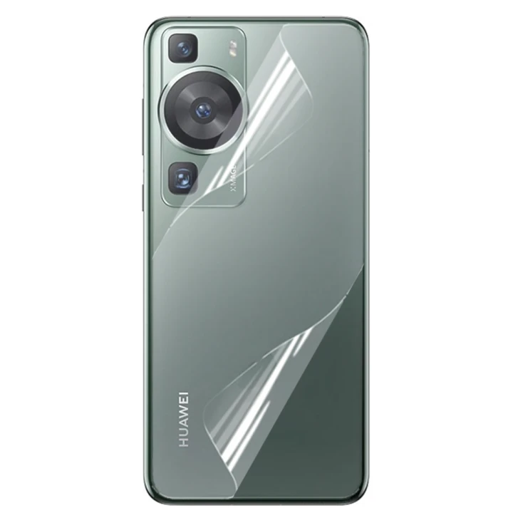 Противоударная гидрогелевая пленка Hydrogel Film для Huawei P60​ на заднюю панель, Transparent